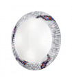 Plafonnier design SERENA chrome 4 ampoules