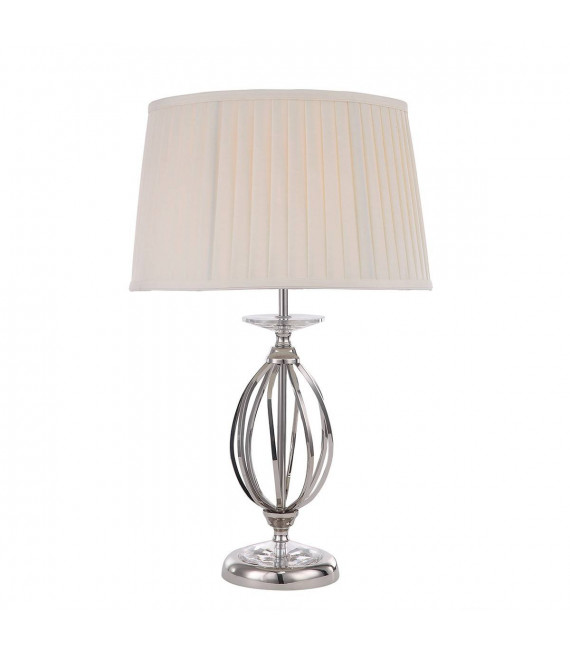 Ägäische Lampe aus poliertem Messing und Glas mit Lampenschirm