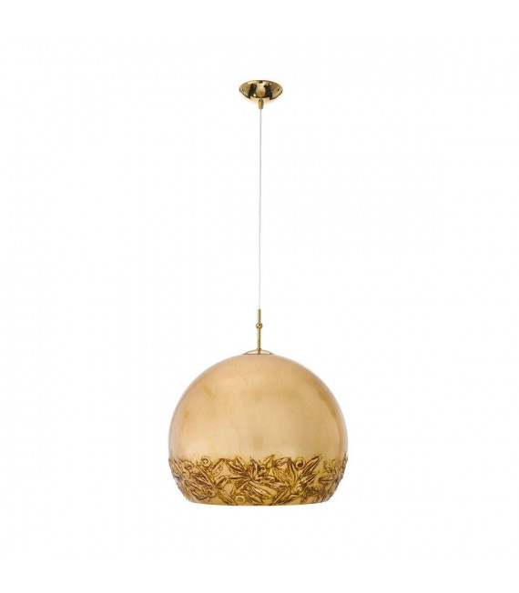 Lampada a sospensione design LUNA Gold 24 carati 1 lampadina