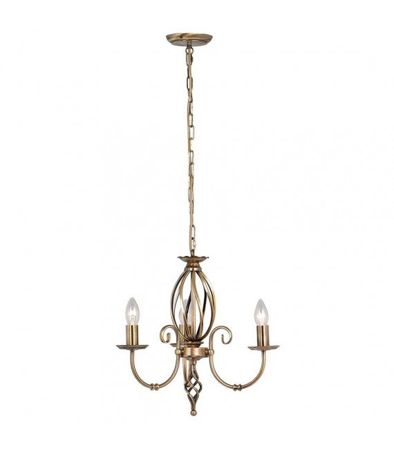 Lampada da parete artigianale, ottone antico, 2 lampadine