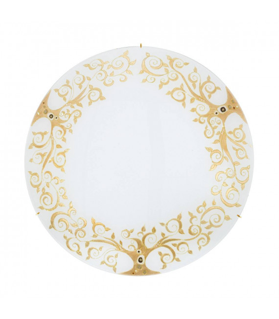Design Deckenleuchte SERENA 24K Gold 3 Lampen
