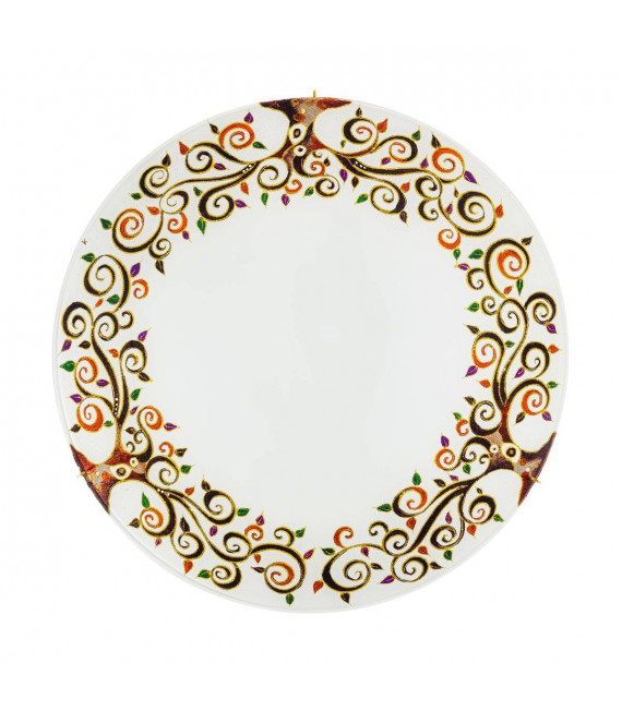 Design Deckenleuchte SERENA Gold 24 Karat 4 Glühbirnen