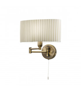 Applique murale HILTON SAND laiton antique 1 ampoule