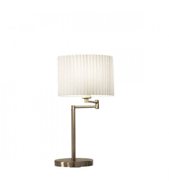 HILTON SAND antike Messing Tischlampe 1 Glühbirne