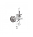 Applique murale classique PISANI CRYSTAL chrome 1 ampoule