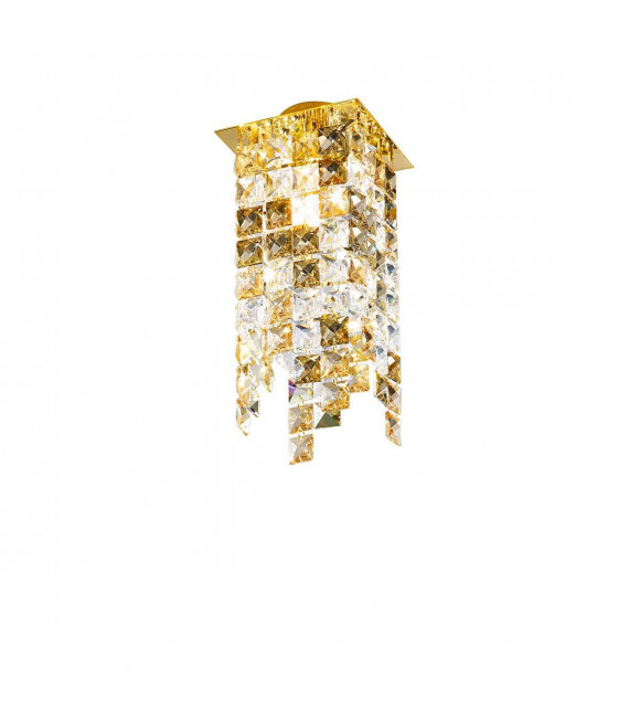 Design spot PRISMA 24 carati oro 1 lampadina