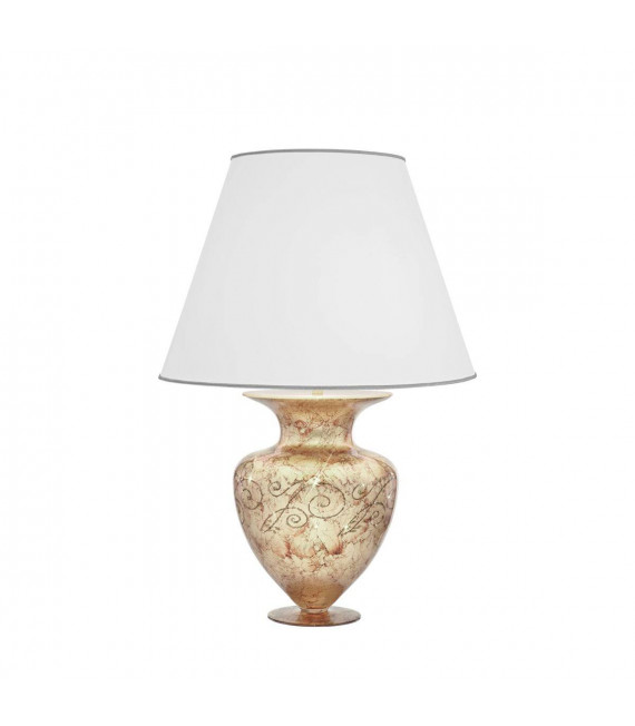ANFORA design lámpara de mesa cromo 1 bombilla