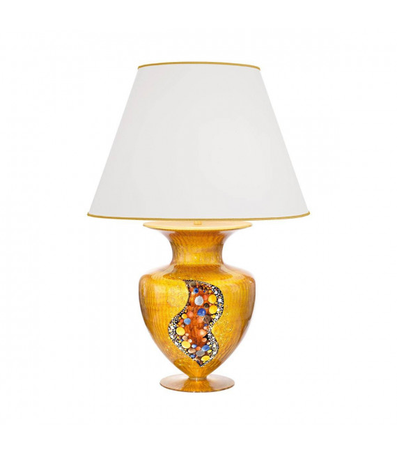 Lampe de table design ANFORA Or 24 Carats 1 ampoule