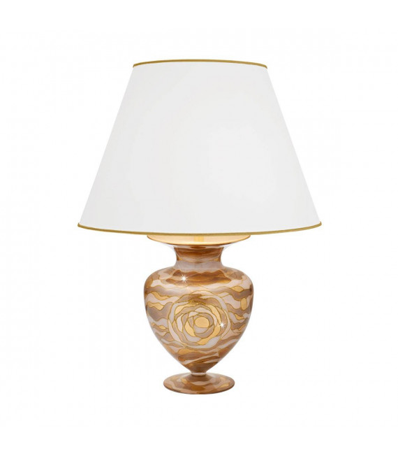 Lampe de table design ANFORA Or 24 Carats 1 ampoule