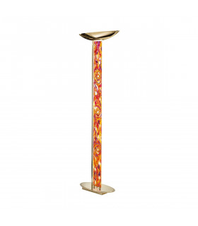 Lampadaire design DELPHI Or 24 Carats 4 ampoules