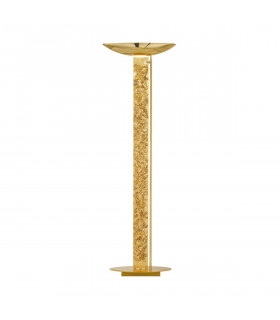 Lampadaire design DELPHI Or 24 Carats 4 ampoules