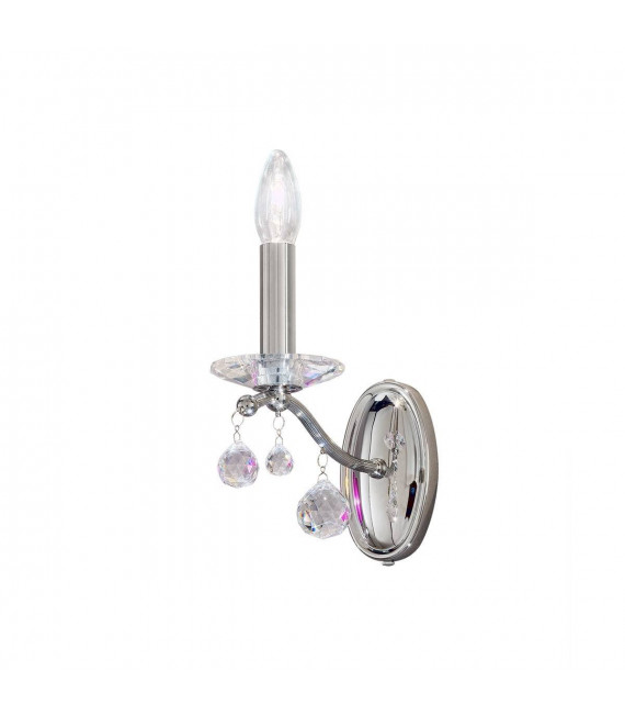 Applique classica CARMEN 2 cromata 1 lampadina