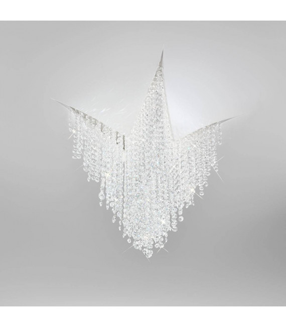 FONTE DI LUCE plafoniera design bianco opaco 1 lampadina