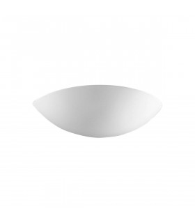 Applique bianco BISQUITTE 1 lampadina