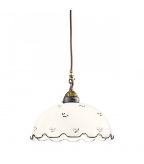 Suspension style cosy NONNA laiton antique 1 ampoule