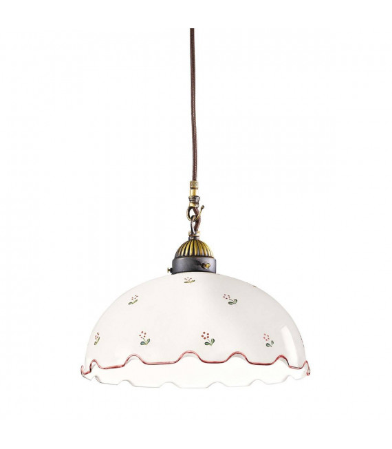 Suspension style cosy NONNA laiton antique 1 ampoule