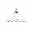 Suspension style cosy NONNA laiton antique 1 ampoule