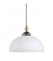 Suspension style cosy NONNA laiton antique 1 ampoule
