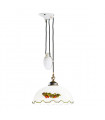 Suspension style cosy NONNA laiton antique 1 ampoule