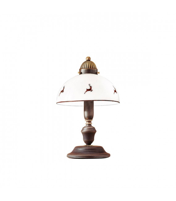 Accogliente lampada da tavolo a 1 lampadina NONNA