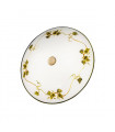 Plafonnier style cosy NONNA laiton antique 3 ampoules