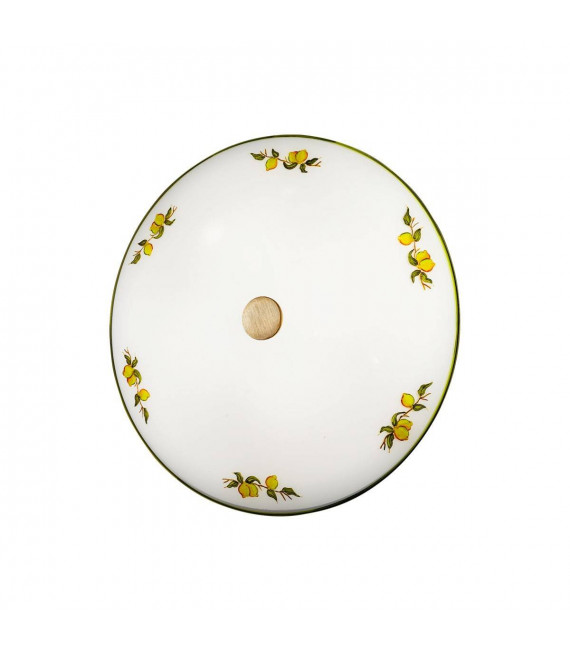 Plafoniera stile accogliente NONNA in ottone antico 3 lampadine