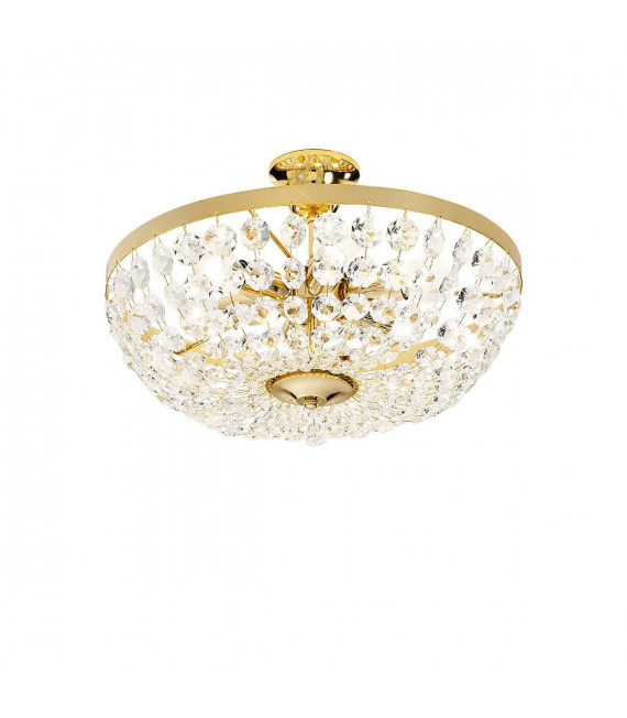 Klassische Deckenleuchte VALERIE 24 Carat Gold 6 Lampen