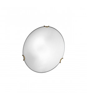 Plafonnier MOON laiton antique 1 ampoule