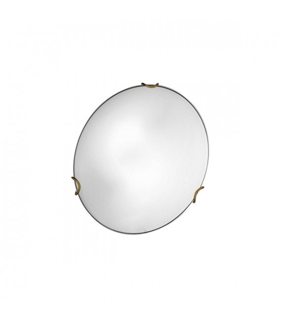Lampada da soffitto MOON in ottone antico 1 lampadina