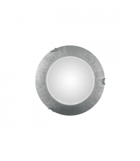 Plafonnier MOON argent 1 ampoule