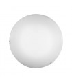 Plafonnier MOON argent 1 ampoule