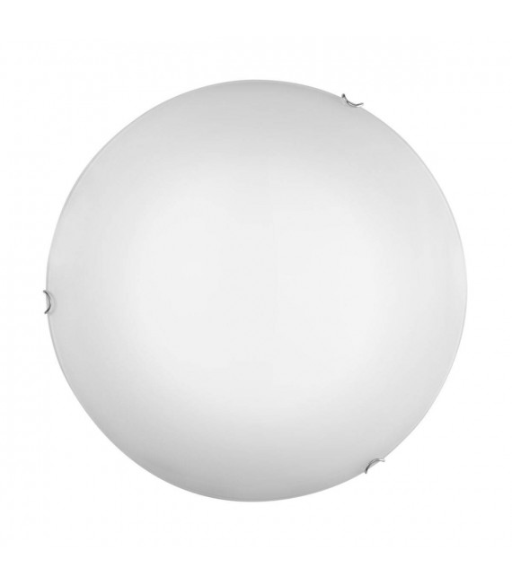 MOON plafón plateado 3 bombillas