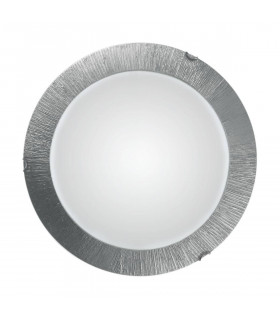 Plafonnier MOON argent 3 ampoules