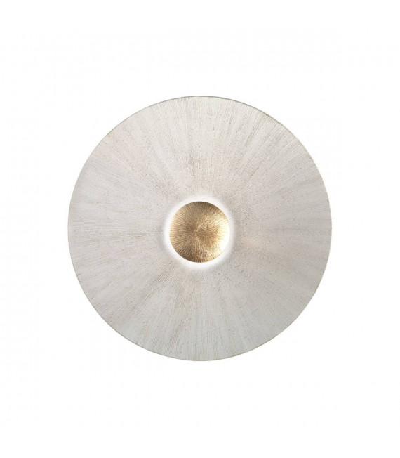Aplique de pared MOON blanco mate 1 bombilla
