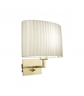 Applique murale SAND laiton 1 ampoule