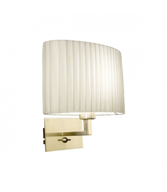 Applique murale SAND laiton 1 ampoule