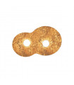 Plafonnier CIRCLE blanc 2 ampoules