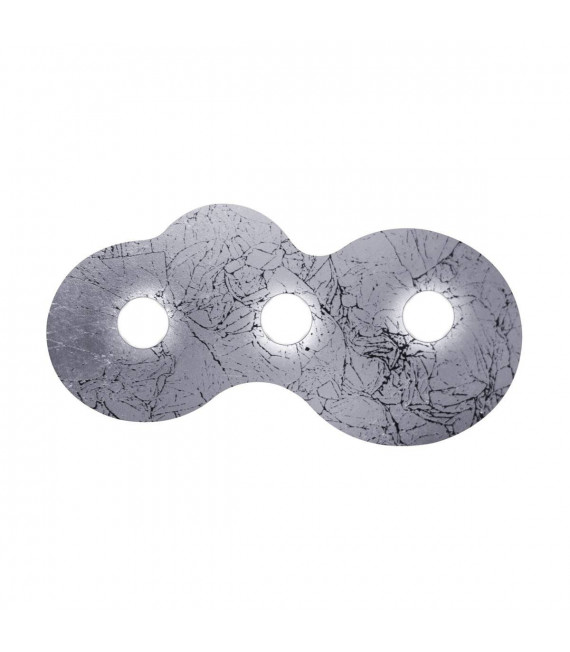 Plafonnier CIRCLE blanc 3 ampoules