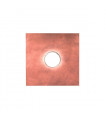 Plafonnier SQUARE blanc 1 ampoule