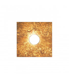 SQUARE weiße Deckenleuchte 1 Glühbirne