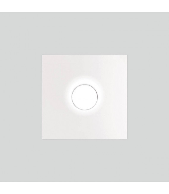 Plafonnier SQUARE blanc 1 ampoule
