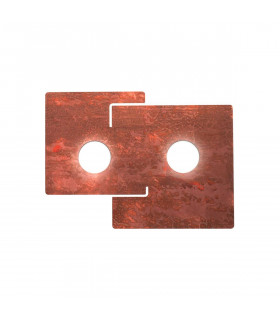 Plafonnier SQUARE blanc 2 ampoules