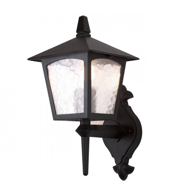 Yorker Wandleuchte, schwarz