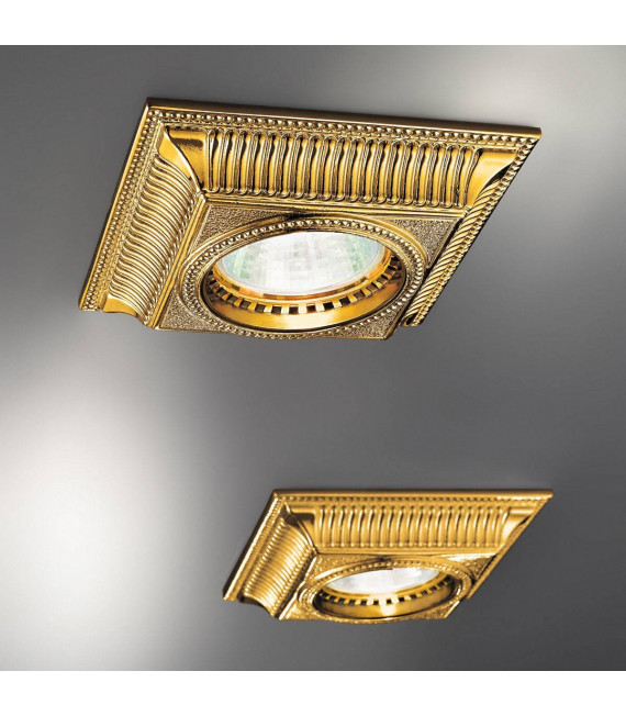 Spot classico MILORD oro francese 1 lampadina