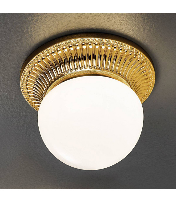 Plafoniera classica MILORD oro francese 1 lampadina