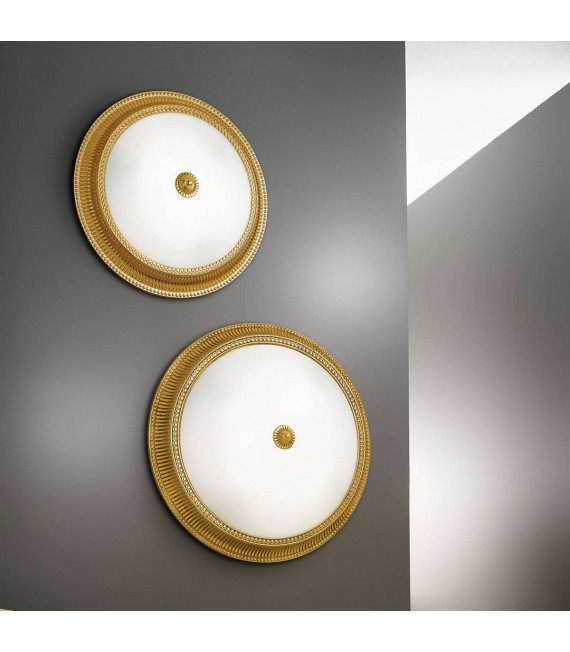 Plafoniera classica MILORD oro francese 4 lampadine