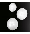 Plafonnier design CENTRO chrome 3 ampoules