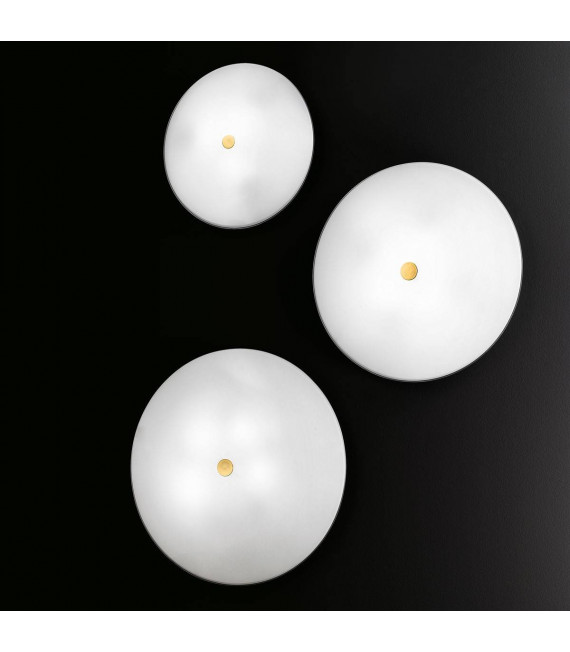Plafoniera design CENTRO Gold 24 carati 5 lampadine