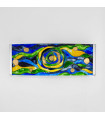 Applique murale design EMOZIONE Or 24 Carats 2 ampoules