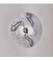 Applique murale design LUNA chrome 1 ampoule